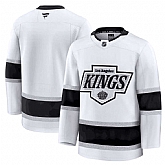 Men's Los Angeles Kings Custom White 2024-25 Away Stitched Hockey Jersey,baseball caps,new era cap wholesale,wholesale hats